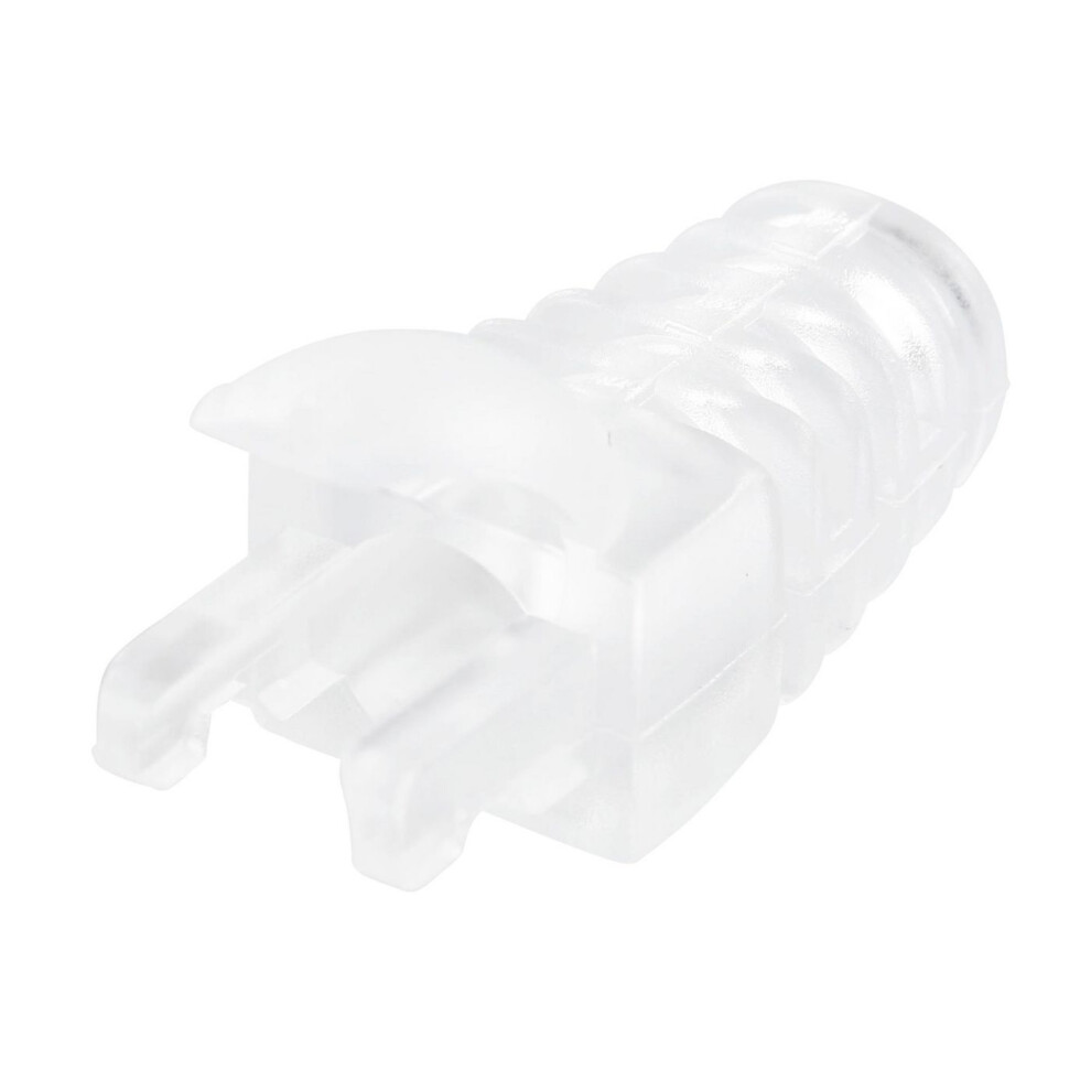Microconnect Strain Relief Boot Cat5e Cat6 Cat6a Cables Upto 6.5Mm Transparant 100Pcs 5715063521281