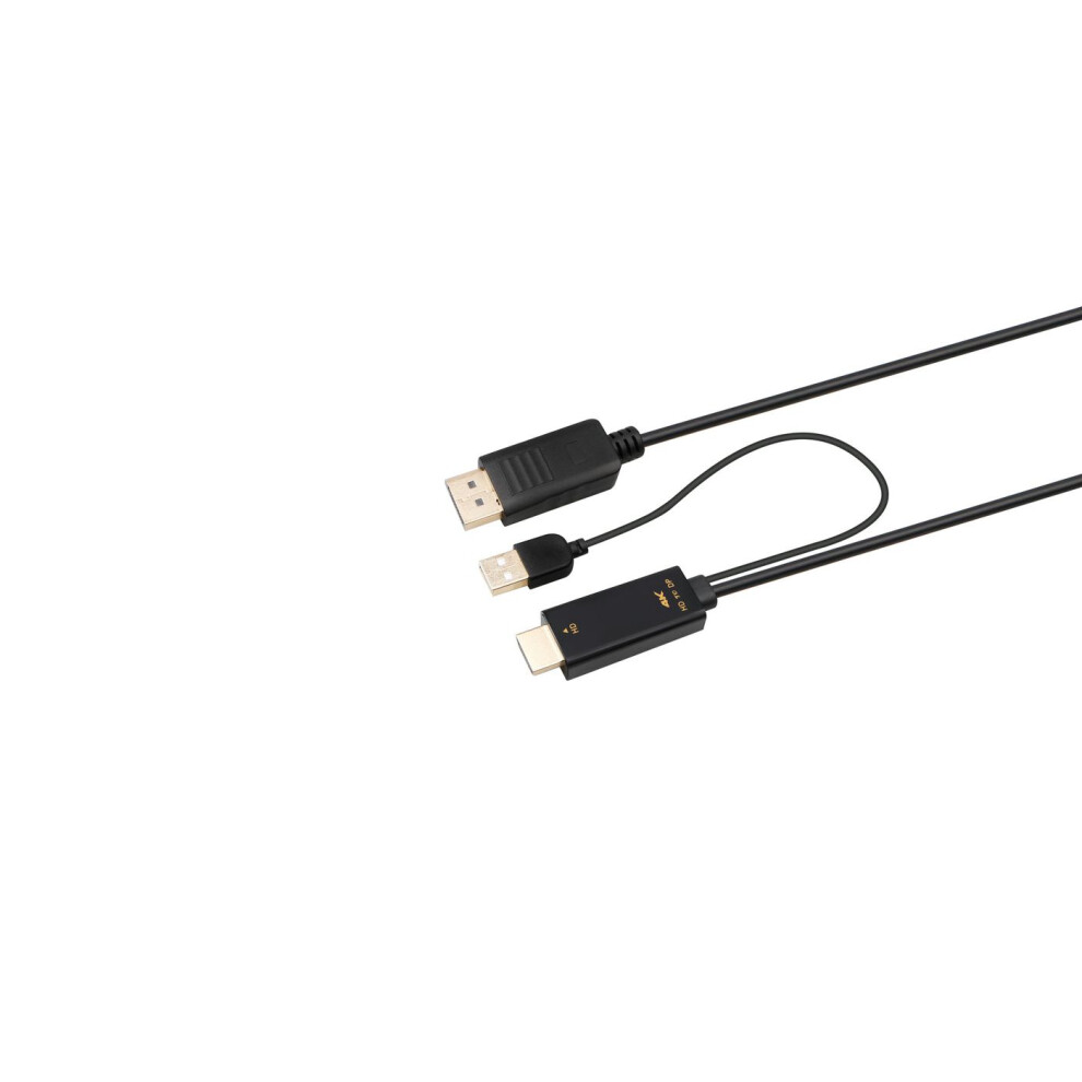 Microconnect Hdmi To Displayport Converter Cable 3M 5706998967756