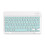 10 Inch Rechargeable  Keyboard Ultra-Thin Portable  Keyboard for , IOS, Android, Windows Devices A 1