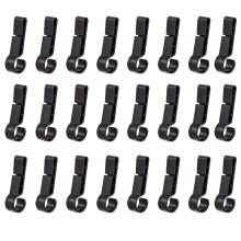500 Stuks Helmclips voor Hoofdlamp, Hoofdlamphaak, Helmlampclip, Helmclip, Helmaccessoire
