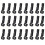 500 Pcs Hard Hat Clips for Headlamp,Headlamp Hook,Hard Hat Light Clip,Hard Hat Clip,Hard Hat Accessory 1