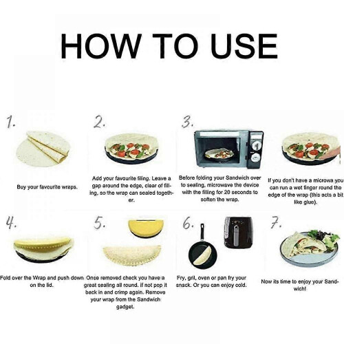 Pressed sandwich baking pan, non-stick sandwich maker, kitchen pressed breakfast sandwich maker pancake Edition 0618 2