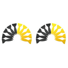 20 PCS Plastic Spatula Resin Scraper, Flexible Paint Scraper Putty Knife Air Bubble Remover Sticker Installation Tool