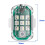 4PCS Remote Control Aircraft Light Wireless Strobe Light RGB Car Light Motorcycle Drone Motorcycle Warning Light 5V 6