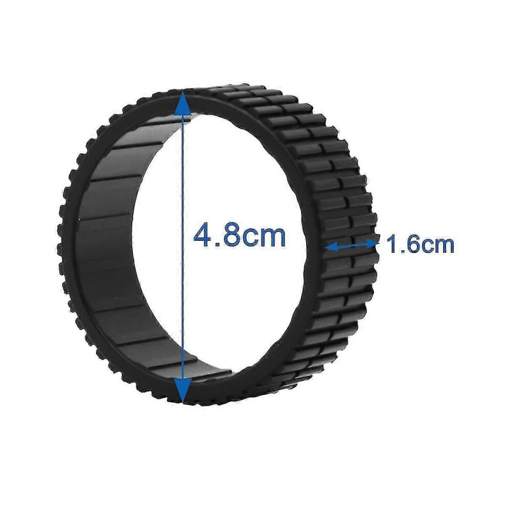 4 Pcs Non- Wheel Tires For Braava 380 380T 320 Mint5200 Robot Vacuum Cleaner Edition 0617 6913222329528