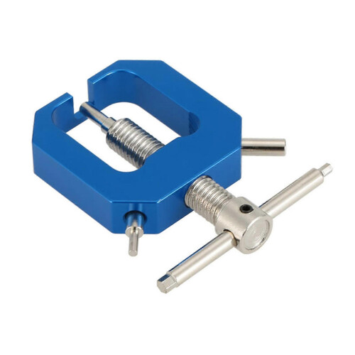 (Blue) Remote Control Model Car Toy Motor Gear Puller Efficient Gear Remover Tool for Easy Maintenance and Gear Replacement  Red