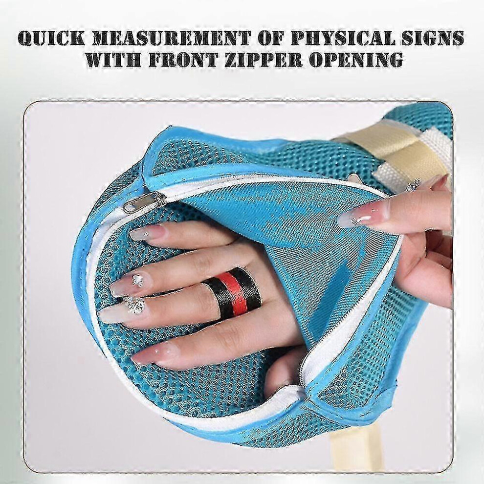 Restraint Gloves For Patient Adjustables Anti Scratch Safety Mitts For Elderly Patients Edition 0617