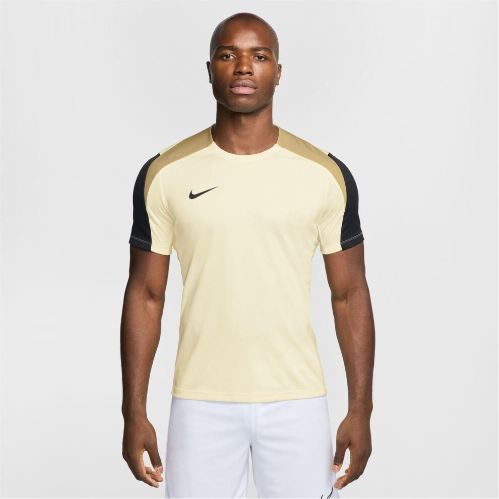 Nike (Xs, Ivory/Black) Mens Strike Football Shirt