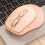 X7 Wireless Silent Mouse  Dual Mode Design, Adjustable 5-Speed DPI for Laptop PC Game Office Gray 2