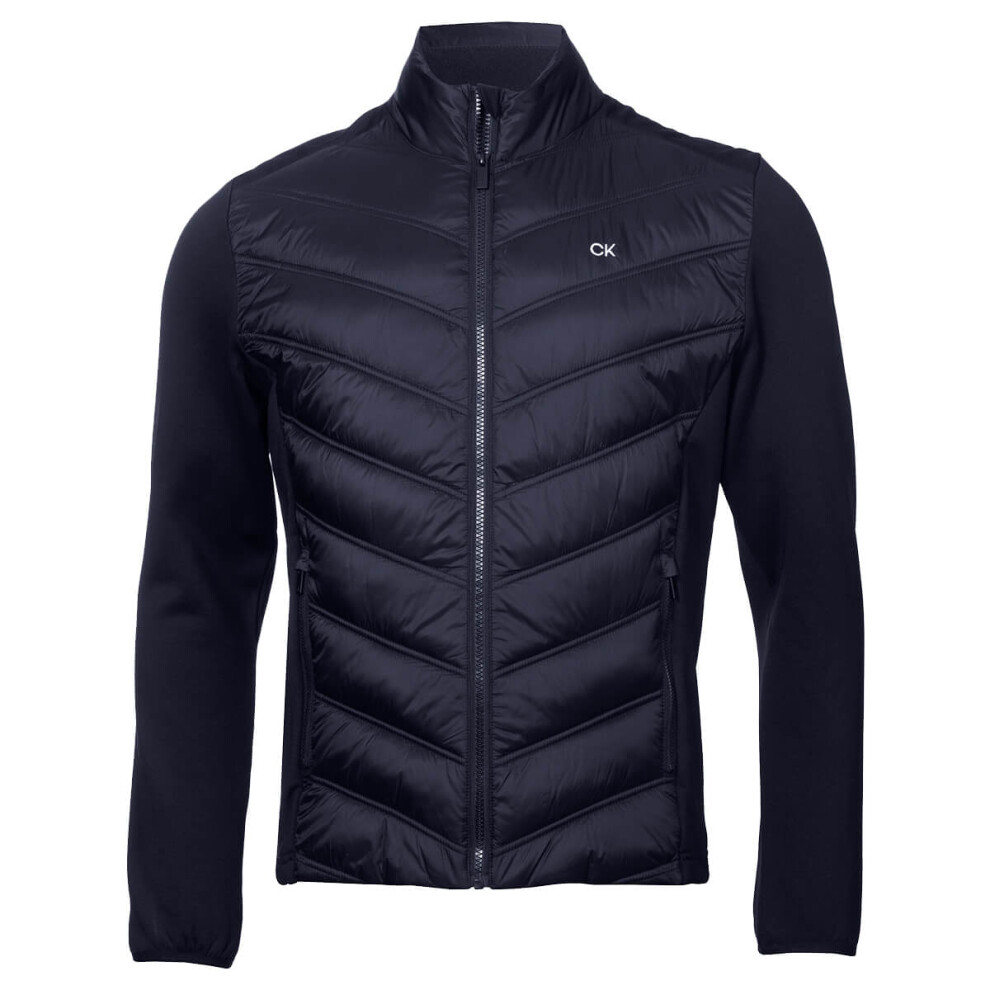 Calvin Klein (M, Navy) Mens Frontera Insulated Breathable Hybrid Golf Jacket