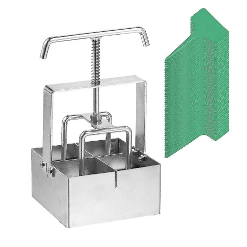 Handheld 2-Inch Soil Blocker Soil Block Maker with Dibbles Dibbers Edition 0617 1