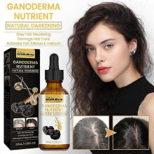 (2PCS) 1-3x Grey Hair Reverse Serums Ganoderma Nutrient Natural Darkening Serums Anti-Greying Hair Serums For Promoting Healthierzz40