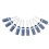 30PCS Sanding Drums for  Rotary Tools Accessories, Sanding Bits Kit for  Sanding Bands with 1/8 Inch Shank 3