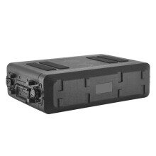 Mallette Rack 2U Poco Profonda 260 mm-Duoku-per Amplificatore, Attrezzatura Audio, Mixer DJ, PE