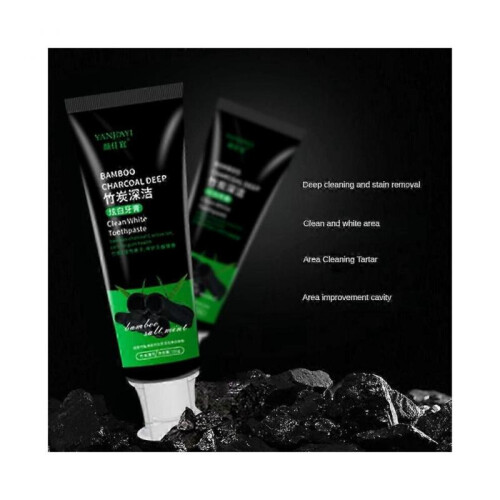 300g Activated Carbon Bamboo Charcoal Toothpaste Bright White Teeth 100g 1