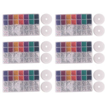 30000 Piezas Kit de Cuenta, Cuenta de Semilla de Vidrio de 3Mm, Cuenta de Letra del Alfabeto y Cuenta en Forma de CorazóN para Pulsera con Nombre
