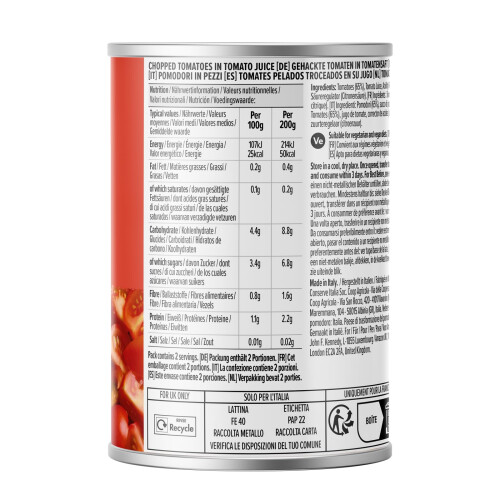 by Amazon Italian Chopped Tomatoes, 400g 1