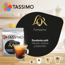 TASSIMO LOR Espresso Fortissimo Coffee Pods Pack of 5 80 Drinks