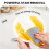 Washing  Sponge, Double Sided Kitchen Dishcloth, Multi-Purpose Absorbent Sponge, Bowl Dish Cleaning Pad Scrubber 2