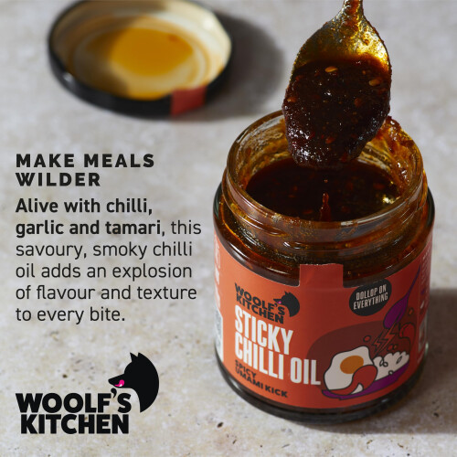 The Woolf’s Kitchen | Sticky Chilli Oil | Crispy Chilli Oil 1