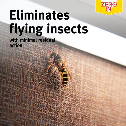Zero in Fly and Wasp Killer - 300 ml Aerosol, Controls Flying Insects 2