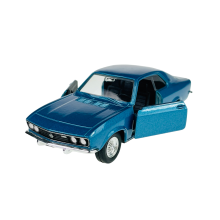 WELLY 1970 OPEL MANTA A BLUE 1:34 NEW METAL MODEL