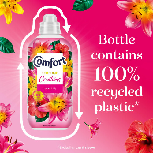 Comfort Comfort Perfume Creations Tropical Lily Fabric Conditioner Softener 1