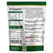 Monk Fruit Decoction Erythritol Sweetener Blend by Groovy Keto Real