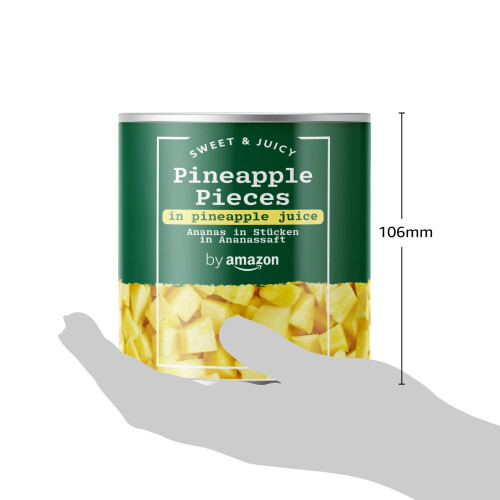 by Amazon Pineapple pieces in juice, 560g 2