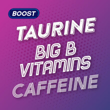 Boost Energy Drink Cherry Flavour - 24 Pack Drinks with Caffeine,