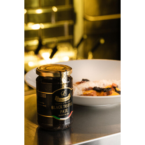 La Rustichella - Black Truffle Patè 280gr - 100% Made in Italy | 2