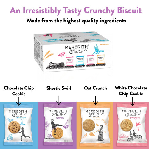 Meredith & Drew Mini Packs Twin Pack Biscuits, 23 g (Pack of 100) 2