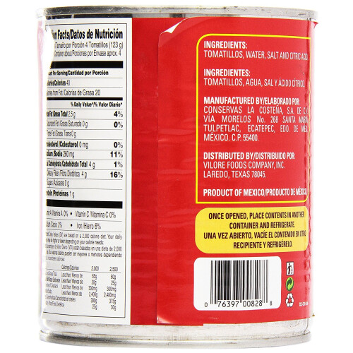 La Costena Tomatillos 794g 2