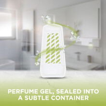 Glade Solid Gel Air Freshener Odour Eliminator for Home Bathroom Lily