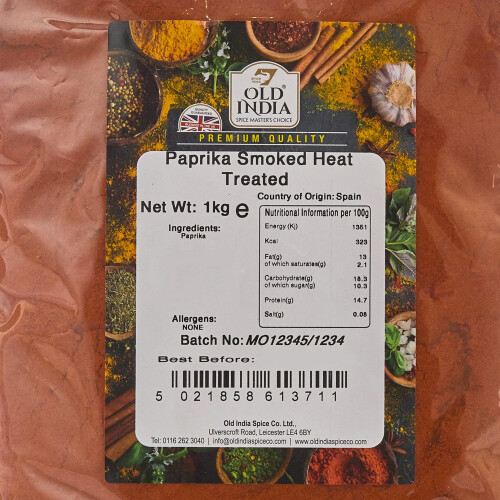 Old India Paprika Smoked Heat Treated 1