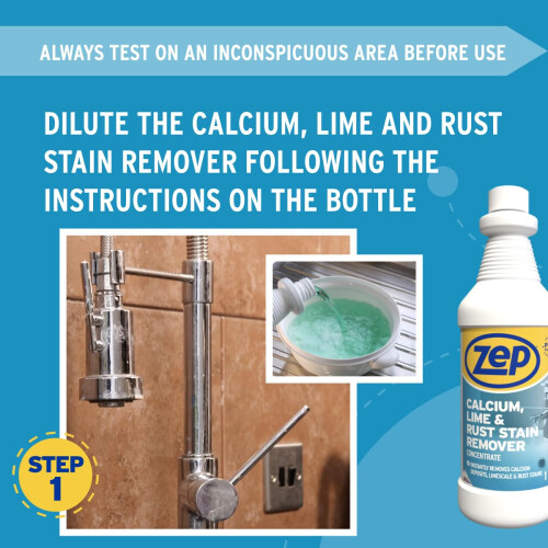 Zep Commercial Calcium, Lime and Rust Cleaner,1L 1
