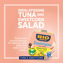 Rio Mare Insalatissime Corn and Tuna Salad 160g with Prime Quality Tin