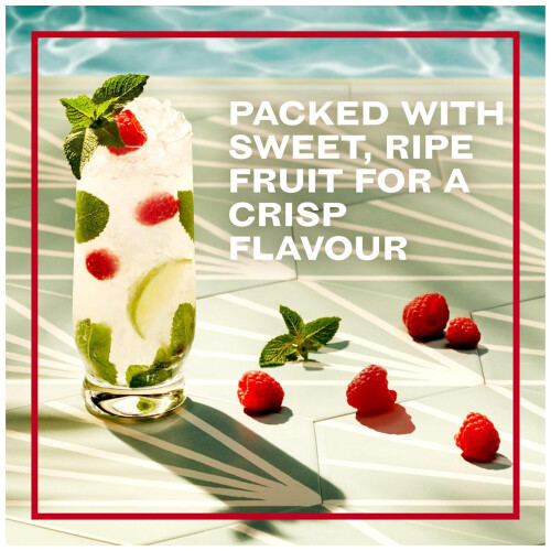 BACARDI BACARDÍ Raspberry, 27% ABV, 70cl / 700 ml, White Rum Blended with 2