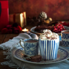 Willies Cacao  Hot Chocolate  52 Cacao  250g x 8  Rich dark drinking c