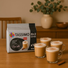 Tassimo Coffee Shop Selections Chai Latte Coffee Pods x10 Pack of 3 To