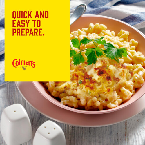 Colmans Classic Comforts Cheddar Cheese Sauce Meal Maker perfect with 1