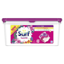 Surf Tropical Lily 3 in 1 Capsules Washing Capsules even more fragranc