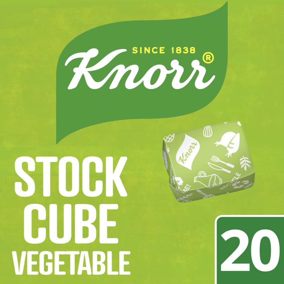Knorr Vegetable Stock Cubes Glutenfree To Add A Rich Flavour To Vegeta