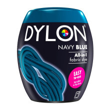 Dylon New 350g Navy Blue Machine Dye Pod 2 Pack