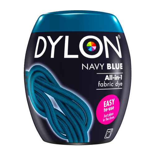 Dylon Dylon New 350g Navy Blue Machine Dye Pod 2 Pack