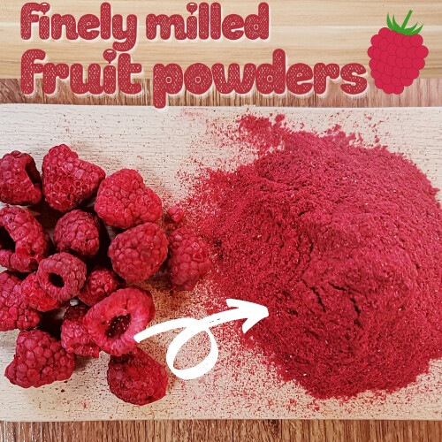 Freeze Dried Raspberry Powder | 100% Pure Fruit Powder | Natural 1