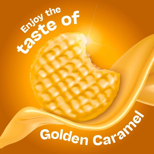 McVitie's Gold Chocolate Digestive Biscuits, Golden Caramel Flavour, 2