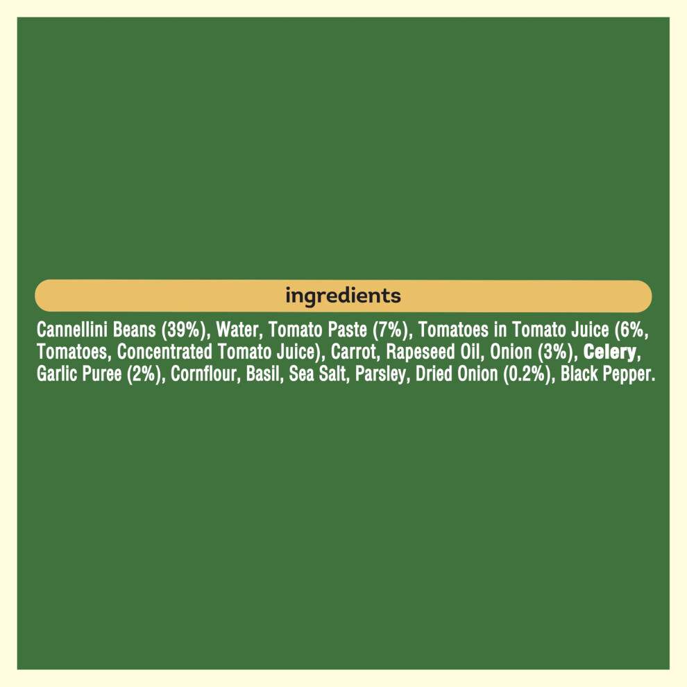 Heinz Tomato Cannellini Beans With Onion And Garlic Meal For One Made