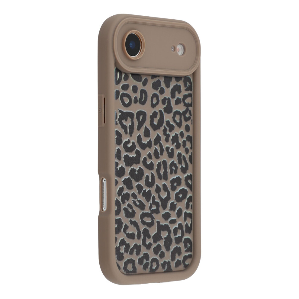(Coffee) For Iphone Air Case Leopard Print Tpu Shockproof Phone Cover Brown 6914297174297
