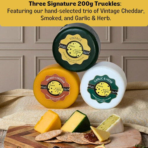 Luxury Artisan Cheese Hamper Gift Set | 6 Gourmet Items Including 1